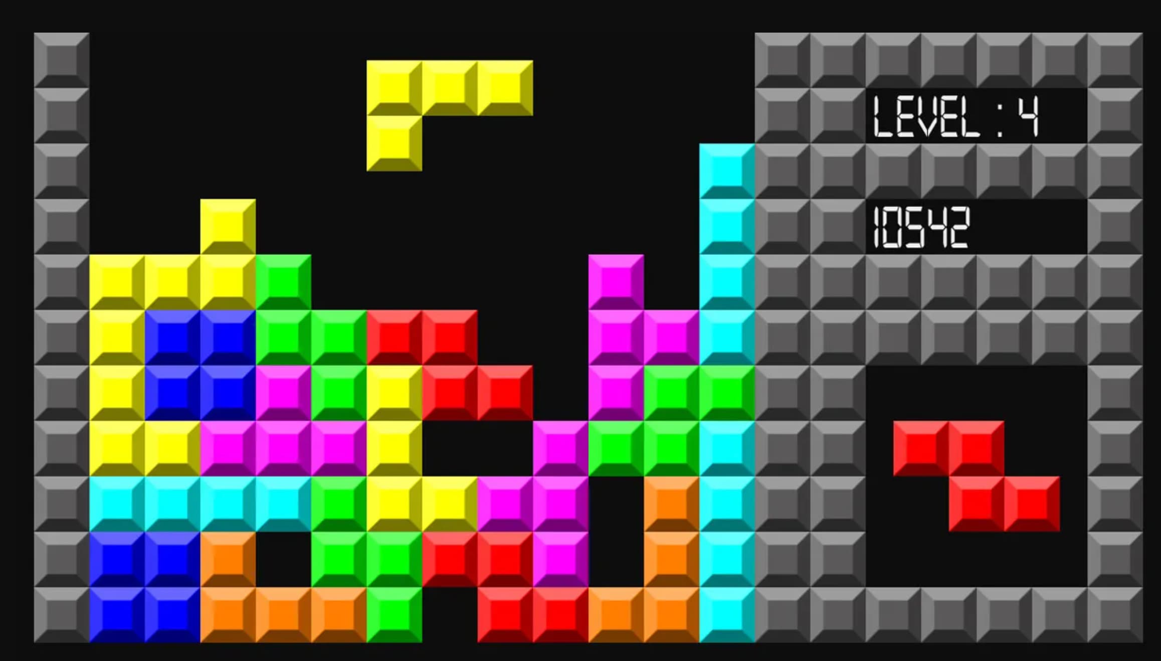 tetris games - Level 4 10542